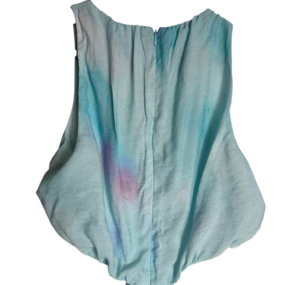 Jonathan Simkhai Alfie Multicolor Ombre Dip Dye Cut Out Sleeveless Maxi Dress S - Picture 9 of 11